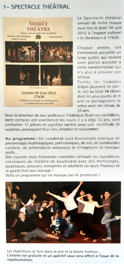 Gazette de Montferrier-sur-Lez - 2012