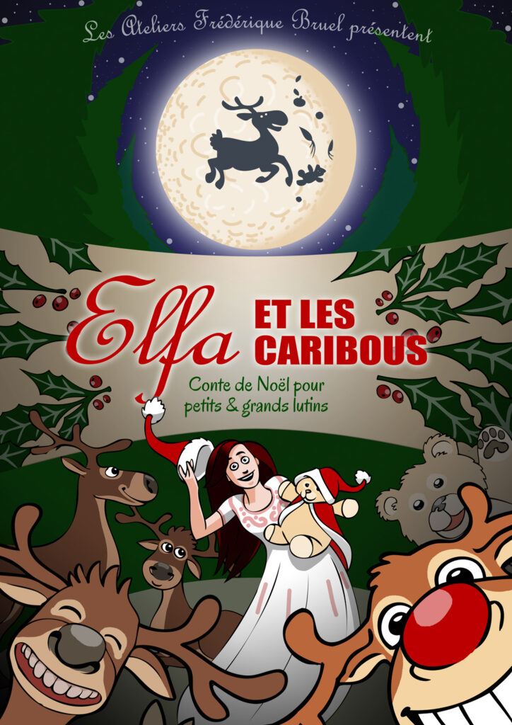 "Elfa et les Caribous" - affiche